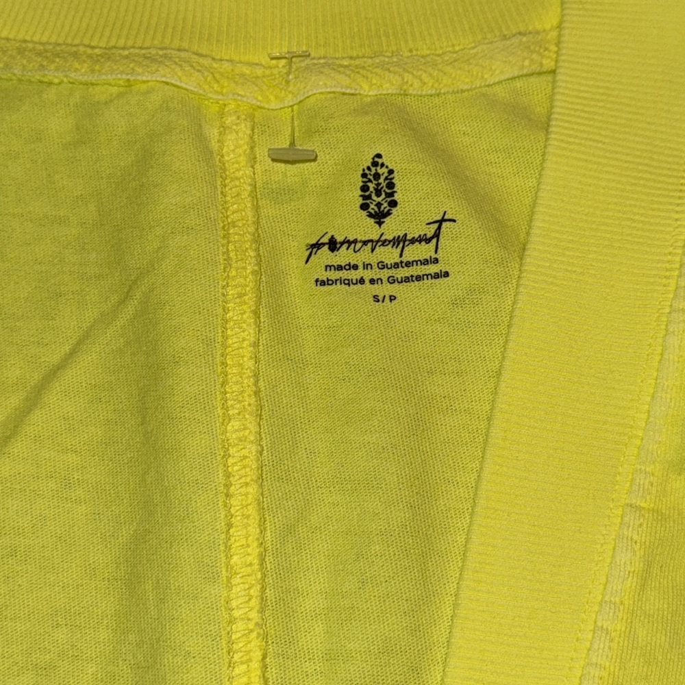 FP Movement by Free People Neon Yellow V-Neck Tank Top - Picture 7 of 8